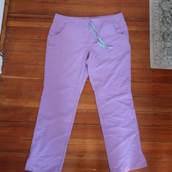 FIGS Kade Tall Cargo Scrub Pants - Lilac Dawn - Picture 1 of 2